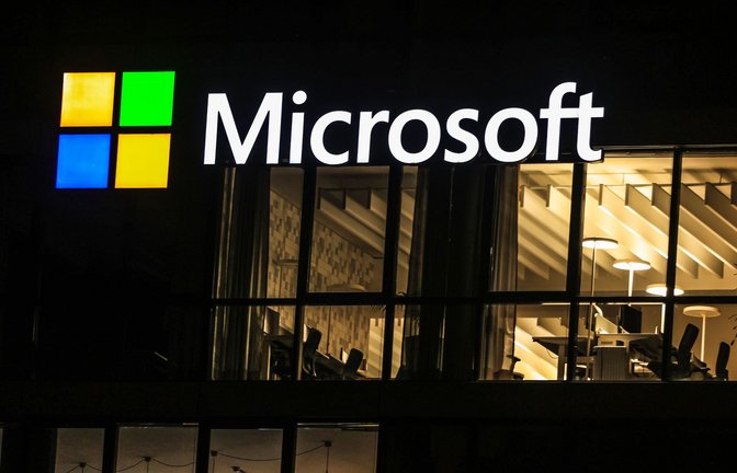 Der Softwarekonzern Microsoft ist einer der führenden Anbieter von KI-Systemen weltweit.<span class='image-autor'>Foto: Oliver Berg/dpa</span>