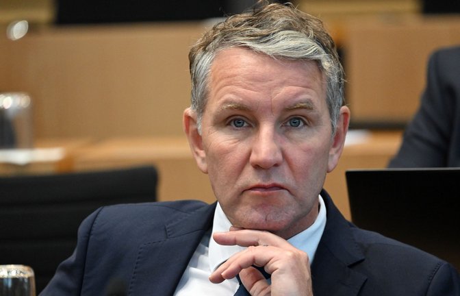 AfD-Frontmann Björn Höcke. (Archivbild)<span class='image-autor'>Foto: Martin Schutt/dpa/Martin Schutt</span>