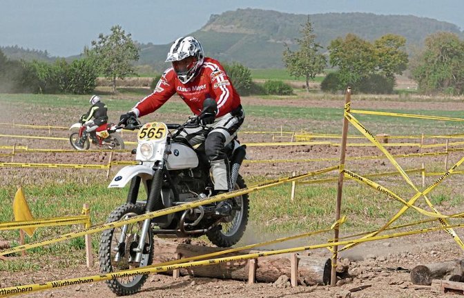 Vier Sonderprüfungen galt es am Sonntag bei der Geländefahrt für Classic-Motorräder zu absolvieren.  Fotos: Romanowski