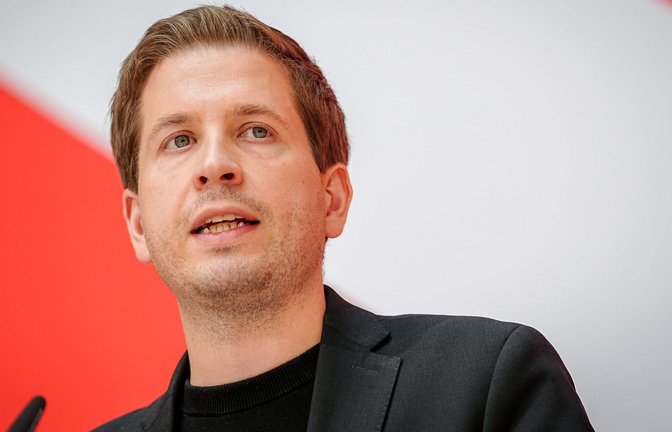 SPD-Generalsekretär Kevin Kühnert (Archivbild)<span class='image-autor'>Foto: dpa/Kay Nietfeld</span>