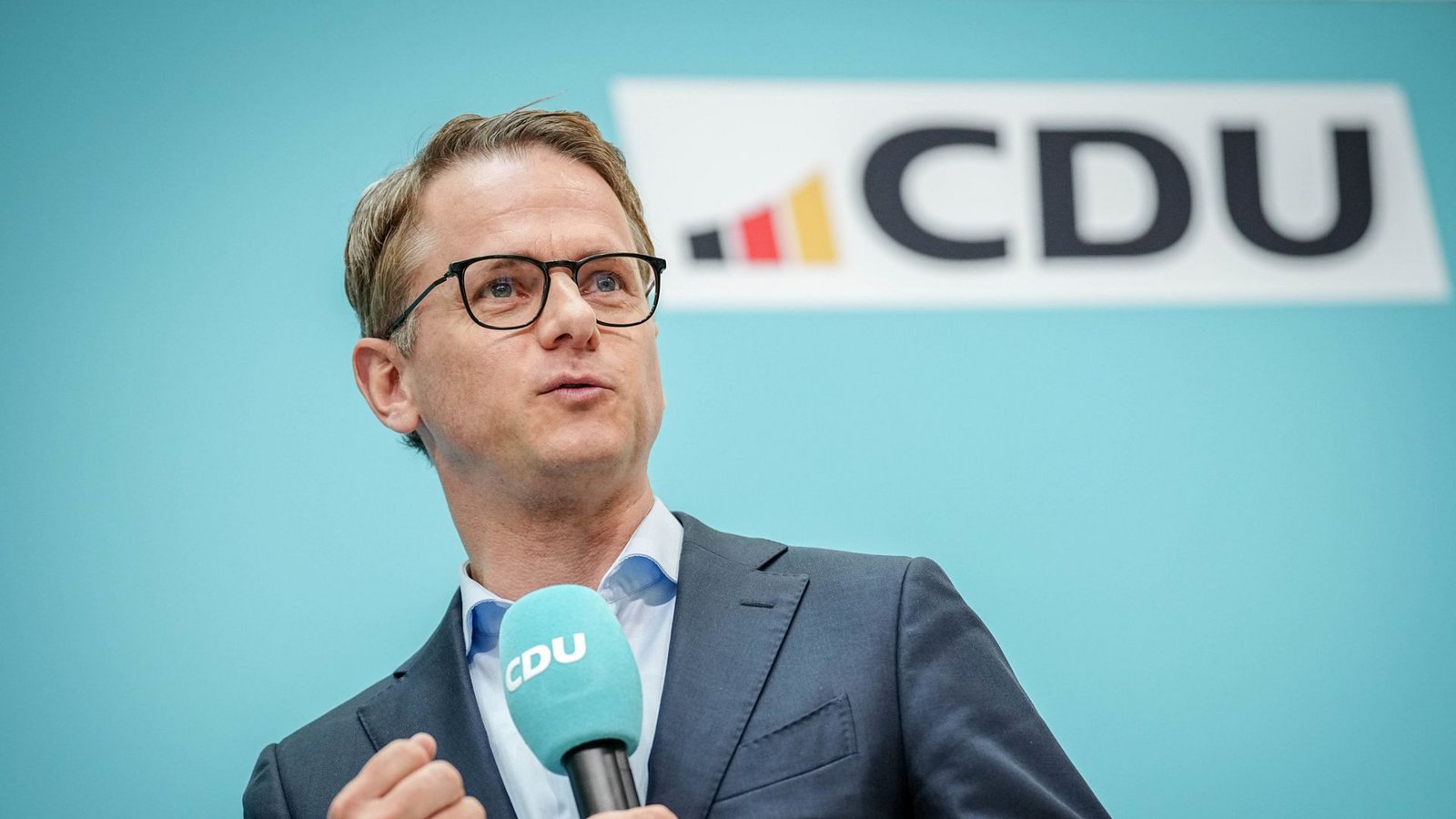 Er will ein Programm, das die „Erkennungsmelodie der CDU“ zusammenfasst: CDU-Generalsekretär Carsten Linnenmann.Foto: dpa/Kay Nietfeld Er will ein Programm, das die „Erkennungsmelodie der CDU“ zusammenfasst: CDU-Generalsekretär Carsten Linnenmann.Foto: dpa/Kay Nietfeld