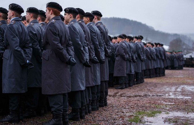 Gelöbnis bei der Bundeswehr.<span class='image-autor'>Foto: Sascha Willms</span>