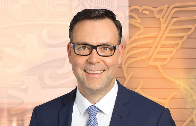 Siegfried Lorek (48) ist Staatssekretär im baden-württembergischen Justizministerium. Er fährt gern mit dem Fahrstuhl – nach oben.<span class='image-autor'>Foto: CDU</span>