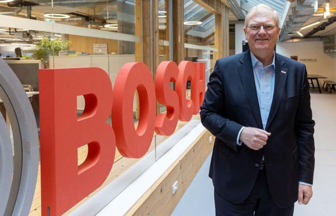 Bosch-Chef Stefan Hartung stellt sich am 29. April bei einer Veranstaltung unserer Zeitung auch Ihren Fragen.<span class='image-autor'>Foto: Lichtgut/Leif Piechowski</span>