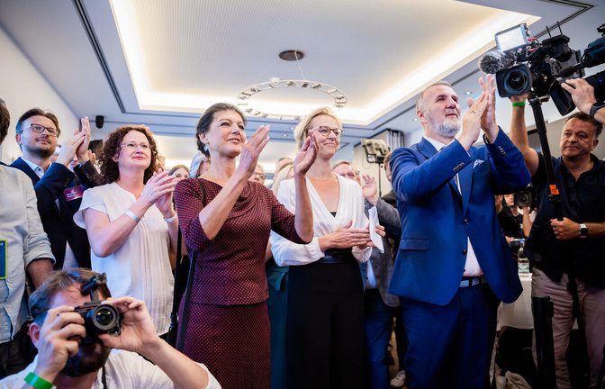 Noch ist das BSW zu großen Teilen eine Partei aus Anfängern und Unerfahrenen – trotz der einzelnen Ausnahmen. Noch ist das BSW zu großen Teilen eine Partei aus Anfängern und Unerfahrenen – trotz der einzelnen Ausnahmen.<span class='image-autor'>Foto: dpa/Christoph Soeder</span>