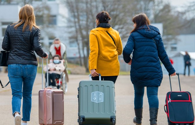 Mehr als eine Million Schutzsuchende aus der Ukraine leben in Deutschland. (Symbolbild)<span class='image-autor'>Foto: Stefan Puchner/dpa</span>