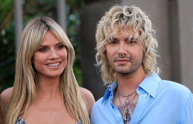 Bill Kaulitz mit Heidi Klum.<span class='image-autor'>Foto: Joe Seer / shutterstock.com</span>