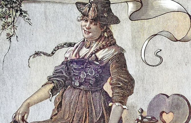 Mittel zum  Historien-Zweck: Dirndl<span class='image-autor'>imago/H. Tschanz-Hofmann</span>