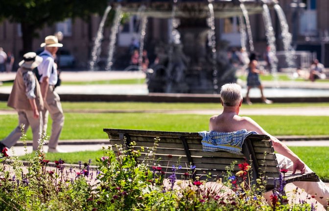 Am Dienstag sollen die Temperaturen auf 29 bis 35 Grad steigen. (Archivbild)<span class='image-autor'>Foto: imago/Lichtgut</span>