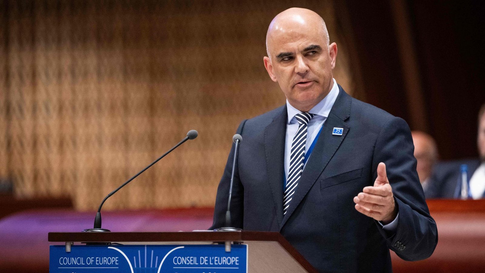 Alain Berset, Generalsekretär des Europarates, warnt davor, die Unabhängigkeit des Gerichtshofs für Menschenrechte in Zweifel zu ziehen.Foto: SEBASTIEN BOZON/AFP Alain Berset, Generalsekretär des Europarates, warnt davor, die Unabhängigkeit des Gerichtshofs für Menschenrechte in Zweifel zu ziehen.Foto: SEBASTIEN BOZON/AFP