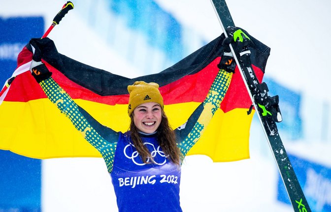 Daniela Maier vom SC Urach gewann in Peking vor vier Jahren die Bronzemedaille.<span class='image-autor'>Foto: imago images/GEPA pictures</span>