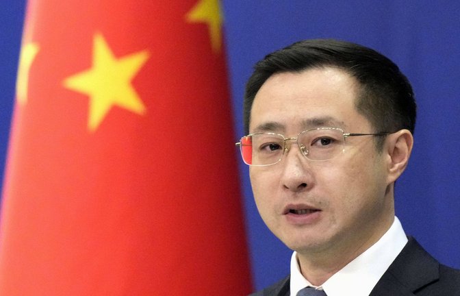 Der chinesische Außenministeriumssprecher Lin Jian<span class='image-autor'>Foto: www.imago-images.de/IMAGO</span>
