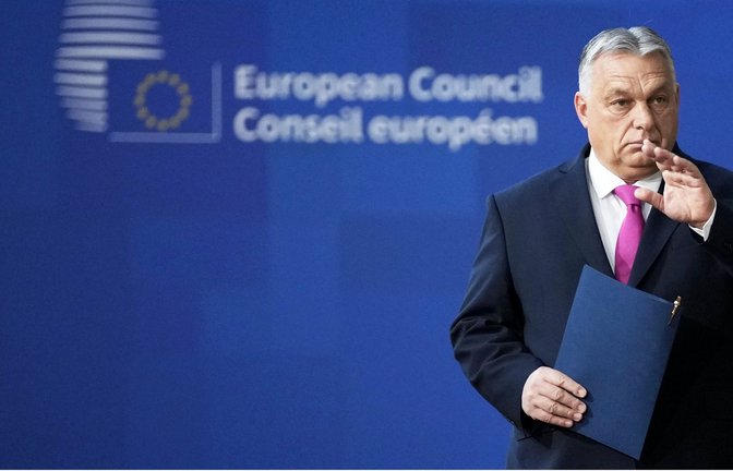 Viktor Orban kümmert sich nicht um die Gepflogenheiten in der EU.<span class='image-autor'>Foto: dpa/Virginia Mayo</span>