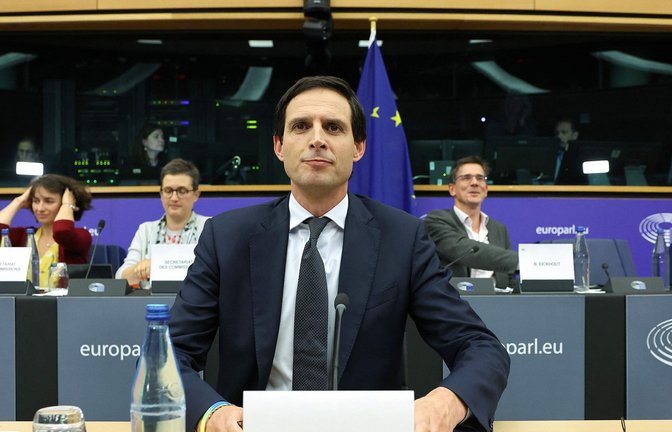 EU-Klimakommissar Wopke Hoekstra erwartet bei der UN-Klimakonferenz im November schwierige Verhandlungen (Archivfoto).<span class='image-autor'>Foto: AFP/FREDERICK FLORIN</span>