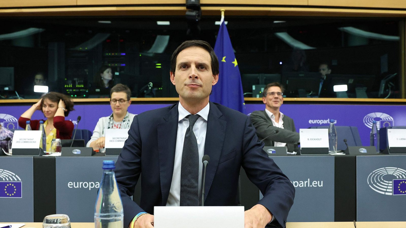 EU-Klimakommissar Wopke Hoekstra erwartet bei der UN-Klimakonferenz im November schwierige Verhandlungen (Archivfoto).Foto: AFP/FREDERICK FLORIN EU-Klimakommissar Wopke Hoekstra erwartet bei der UN-Klimakonferenz im November schwierige Verhandlungen (Archivfoto).Foto: AFP/FREDERICK FLORIN