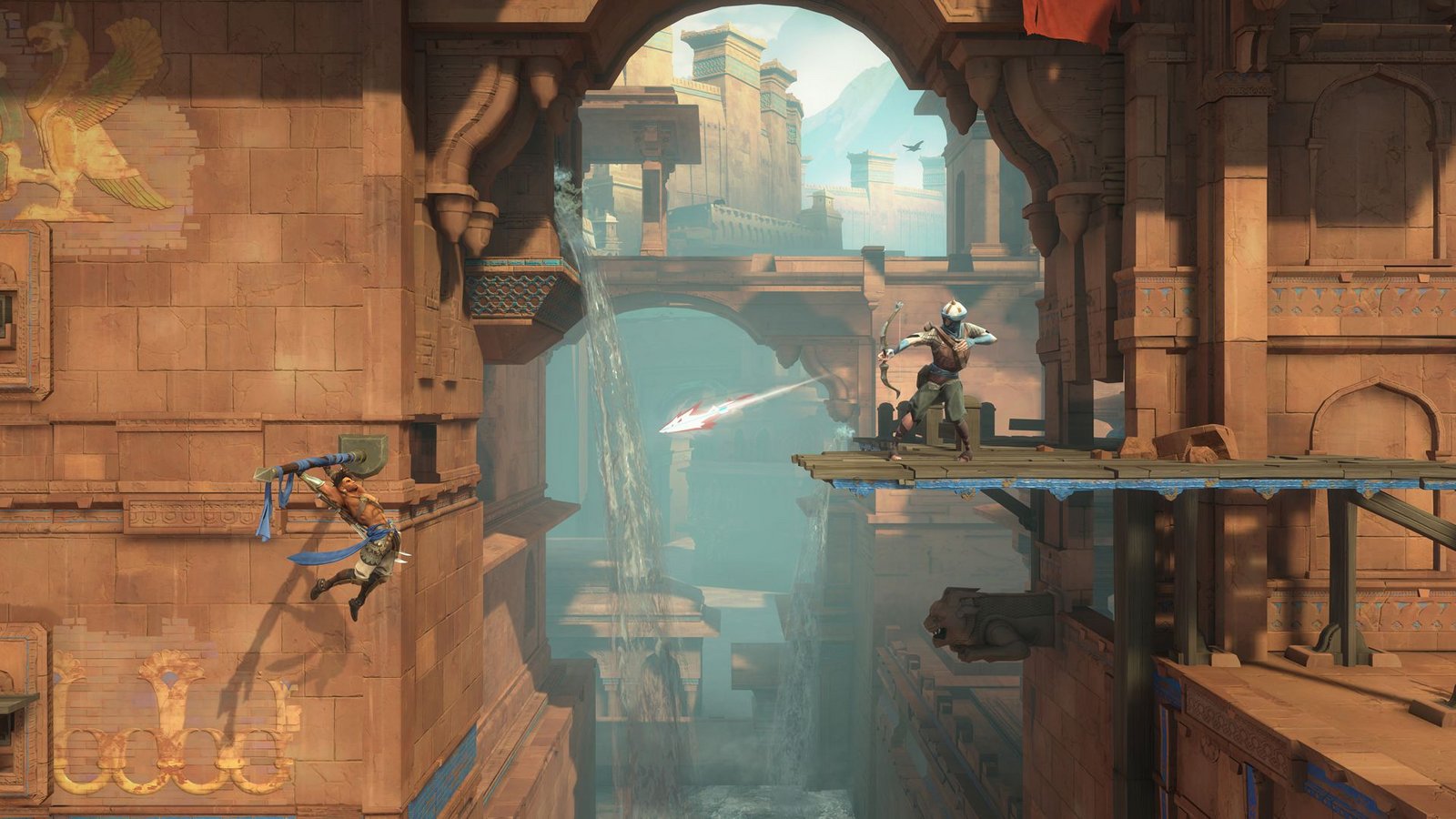 Das Spiel führt durch malerische Level, in denen der Held seine akrobatischen Fähigkeiten beweisen muss.Foto: Ubisoft Entertainment Das Spiel führt durch malerische Level, in denen der Held seine akrobatischen Fähigkeiten beweisen muss.Foto: Ubisoft Entertainment