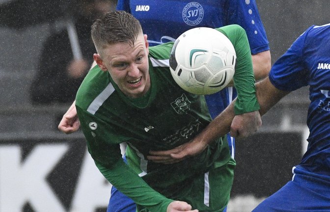 Kleinglattbach (links Justin Trostel) bekommt eine neue Spielweise. <span class='image-autor'>Foto: Leitner</span>
