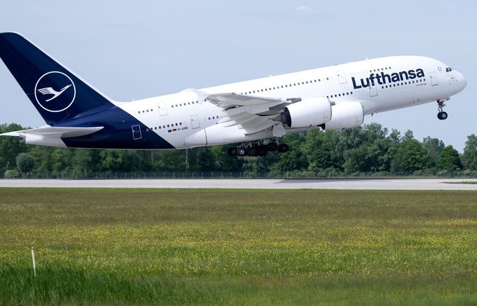 Lufthansa betreibt ihre A380-Flotte in München. (Symbolbild)<span class='image-autor'>Sven Hoppe/dpa</span>