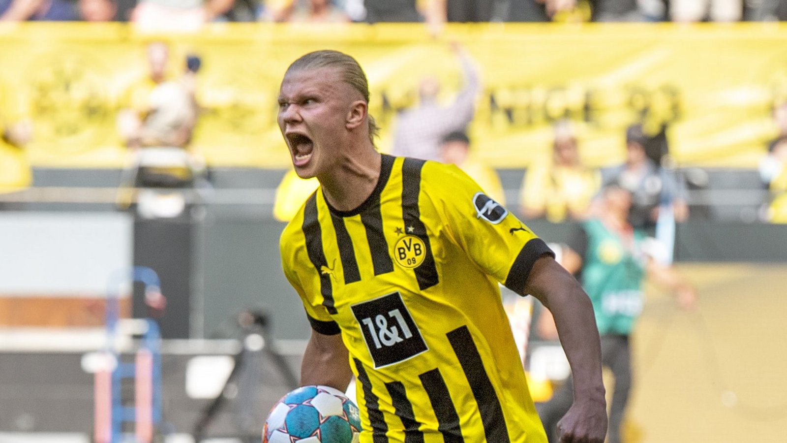 Erling Haaland verlässt Borussia Dortmund.Foto: dpa/David Inderlied