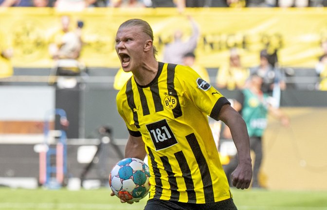 Erling Haaland verlässt Borussia Dortmund.<span class='image-autor'>Foto: dpa/David Inderlied</span>