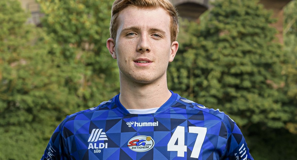 BAU //  Bietigheim , Handball Fototermin SG BBM Bietigheim , Hendrik Prahst 