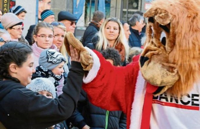 Für Kinder war am Samstag in der Vaihinger Innenstadt einiges geboten. Foto: Bögel