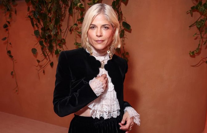 Selma Blair bei der Präsentation der Chloe Frühjahr/Sommer 2025 Kollektion. (Archivbild)<span class='image-autor'>Vianney Le Caer/Invision/AP/dpa</span>