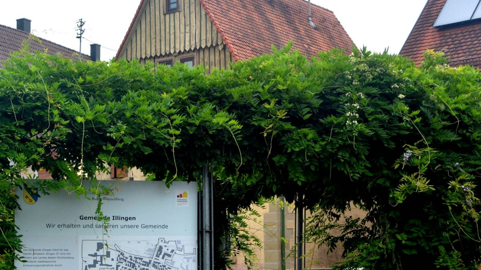Die Ortsmitte in Illingen soll aufgehübscht werden. Foto: Stahlfeld Die Ortsmitte in Illingen soll aufgehübscht werden. Foto: Stahlfeld