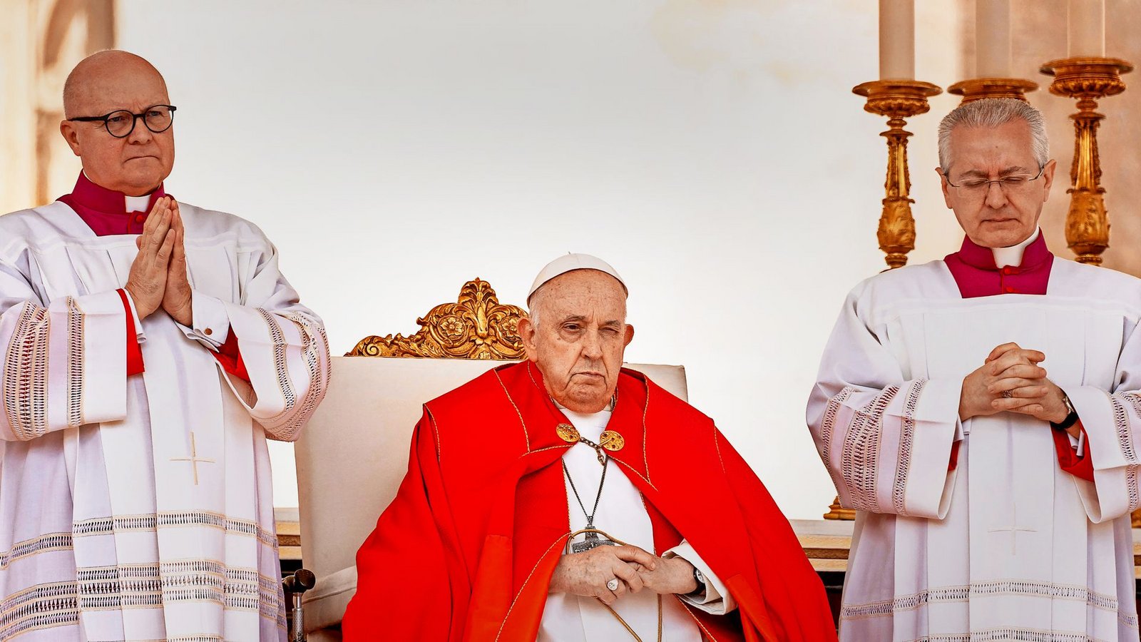 Franziskus hat spontan auf seine Predigt an Palmsonntag verzichtet.Foto: //S. Costantino Franziskus hat spontan auf seine Predigt an Palmsonntag verzichtet.Foto: //S. Costantino