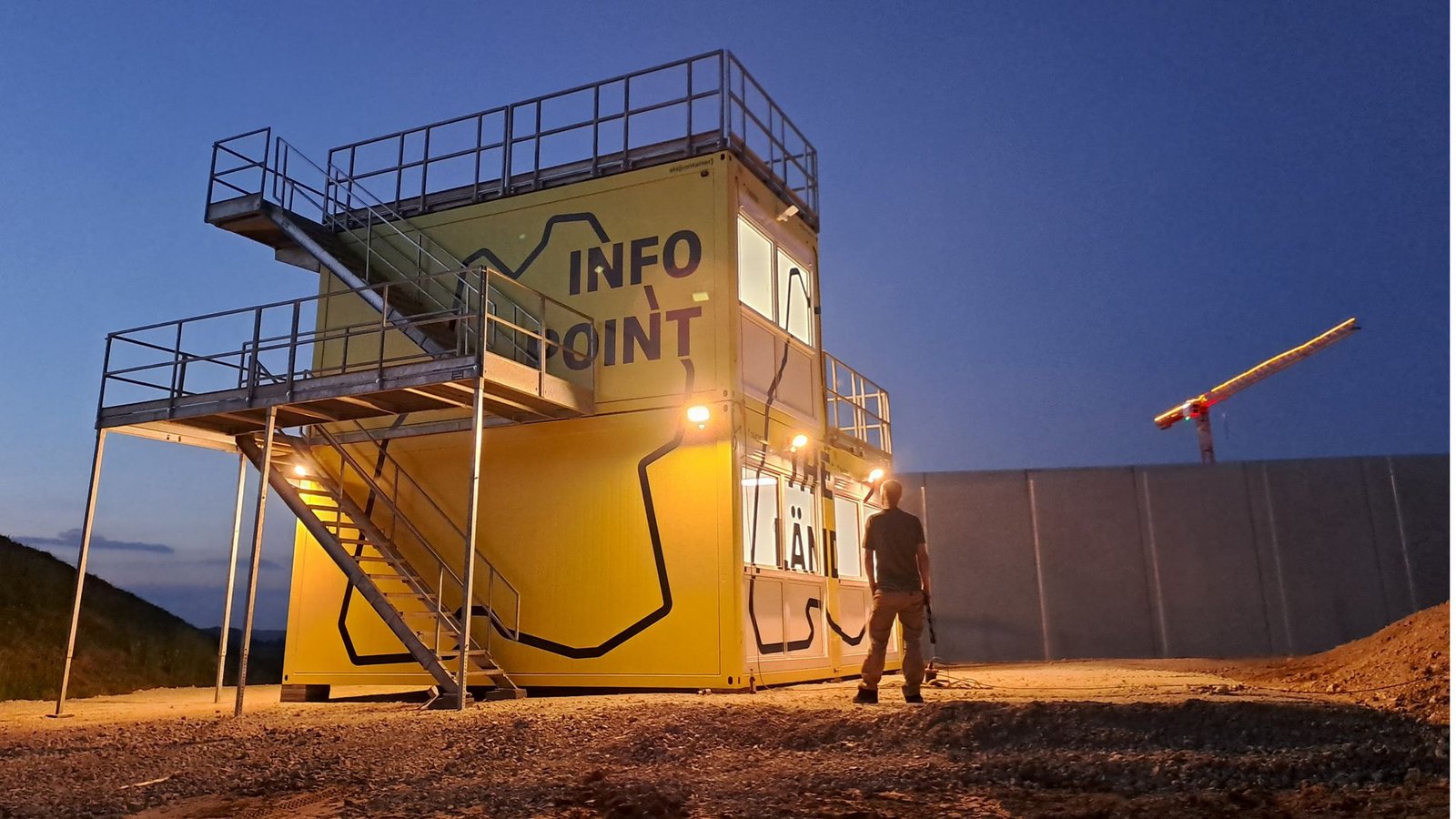 Ein sogenannter Info Point dient seit vergangenem Sommer als Anlaufpunkt für zahlreiche Interessierte.Foto: Vermögen und Bau Konstanz Ein sogenannter Info Point dient seit vergangenem Sommer als Anlaufpunkt für zahlreiche Interessierte.Foto: Vermögen und Bau Konstanz