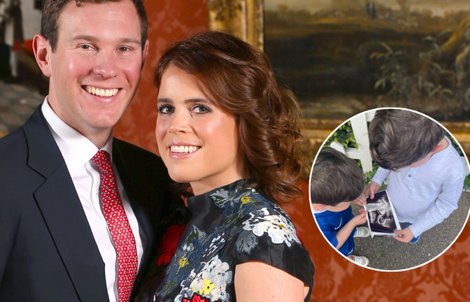 Prinzessin Eugenie und Ehemann Jack Brooksbank erwarten ihr drittes Kind.<span class='image-autor'>Foto: picture alliance/dpa/PA Wire | Jonathan Brady; HRH PrincesEugenie/Buckingham Palace</span>