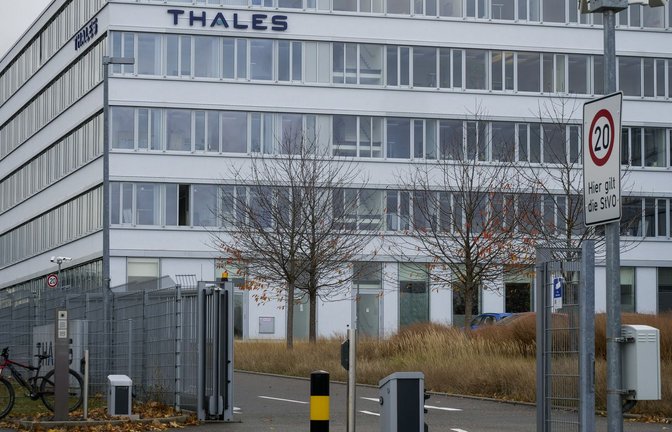 Thales baut in Ditzingen nicht nur Radare fürs Militär, sondern auch Cybersicherheit.<span class='image-autor'>Foto: Simon Granville</span>