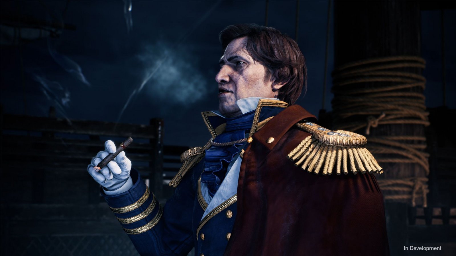 Commander Perry ist einer der frühen, besonders starken Gegner.Foto: Sony Entertainment