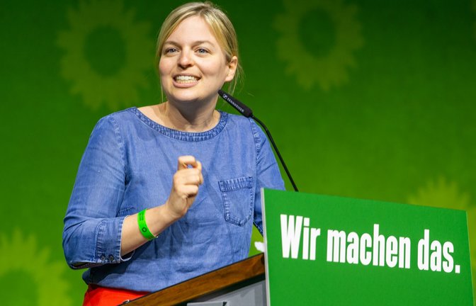 Die bayerische Grüne Katharina Schulze hat den Gesetzentwurf mit ihrer Fraktion eingebracht. Sie ist die Frau von Baden-Württembergs Finanzminister Danyal Bayaz.<span class='image-autor'>Foto: picture alliance/dpa/Stefan Puchner</span>