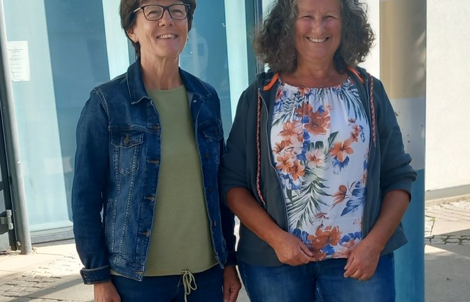 Die Initiatorinnen: Sylvia Heine (links) und Elke Blum.  <span class='image-autor'>Foto: Glemser</span>