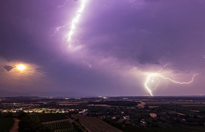 In Baden-Württemberg drohen schwere Gewitter.<span class='image-autor'>Philipp von Ditfurth/dpa</span>