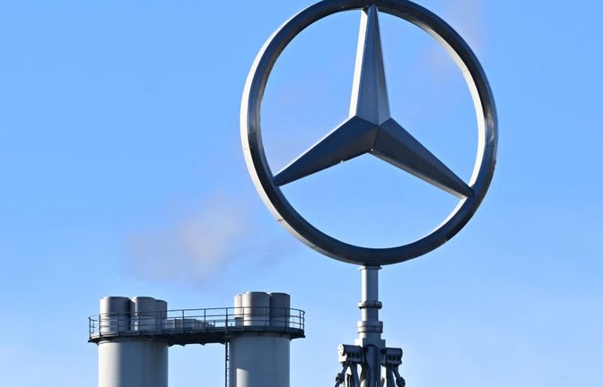 Mercedes-Benz hat große Absatzprobleme in China.<span class='image-autor'>Bernd Weißbrod/dpa</span>