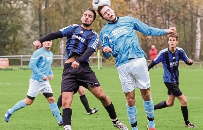 Lang machen für den Turniersieg beim diesjährigen Stadtpokal wollen sich Tomas Karabas (links) und der TSV Enzweihingen. Foto: Simecek