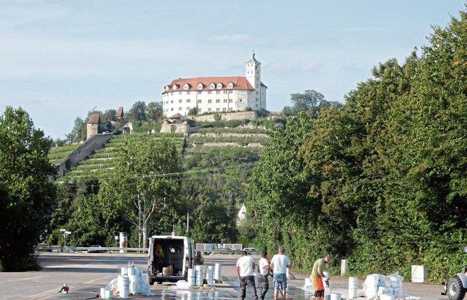 Sommerpause auf dem Vaihinger Verkehrsübungsplatz. Sie wird für umfangreiche Sanierungsarbeiten genutzt.  Foto: Arning
