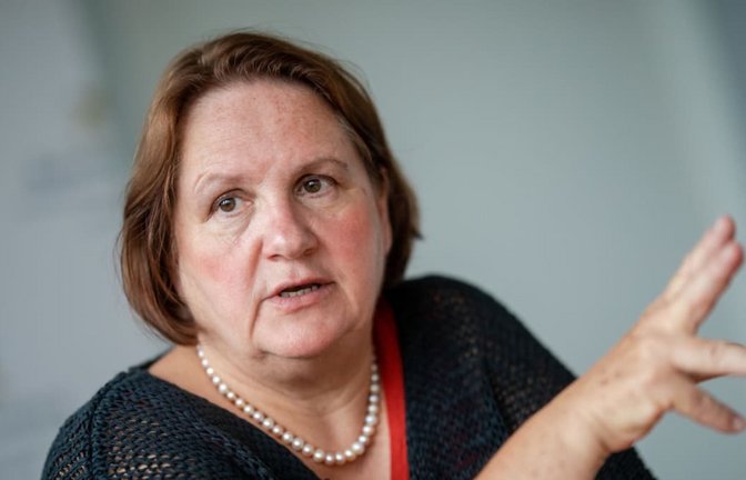 Die frühere Kultusministerin Theresa Schopper (Grüne) ist seit Mai Bauministerin. Doch zuletzt beschäftigte sie ein alter Fall aus dem Kultusressort.<span class='image-autor'>dpa</span>