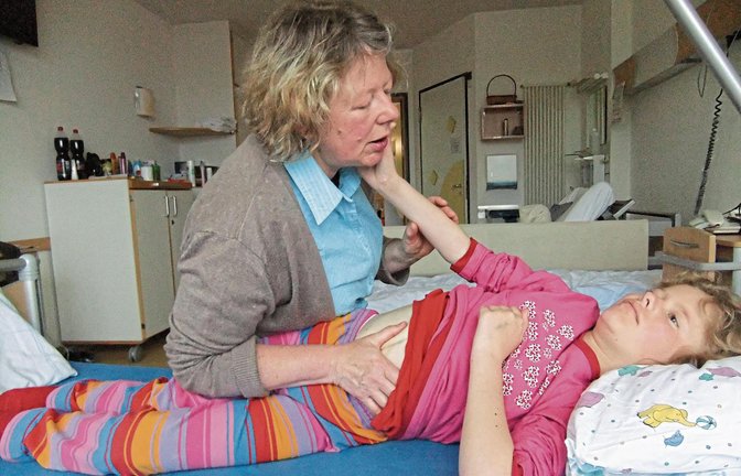 Zeit für die Pflege – in der Familienherberge Lebensweg soll das kein Fremdwort sein.  Fotos: Stahlfeld