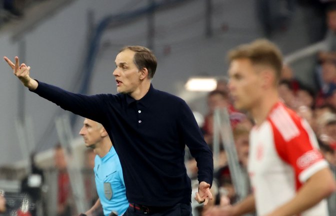 Bayern-Trainer Thomas Tuchel glaubt weiter an seine Mannschaft.<span class='image-autor'>Foto: Matthias Balk/dpa</span>
