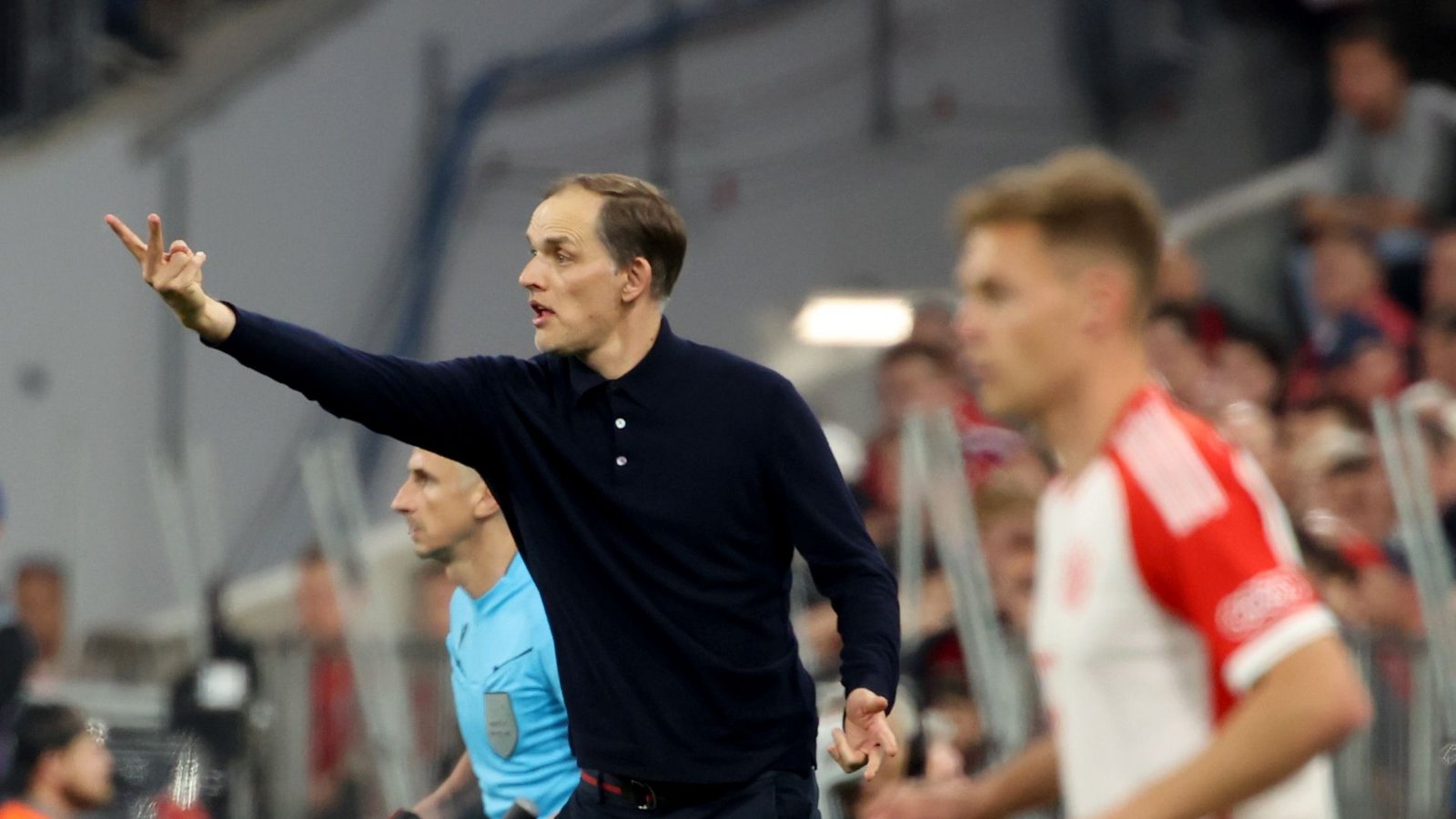 Bayern-Trainer Thomas Tuchel glaubt weiter an seine Mannschaft.Foto: Matthias Balk/dpa