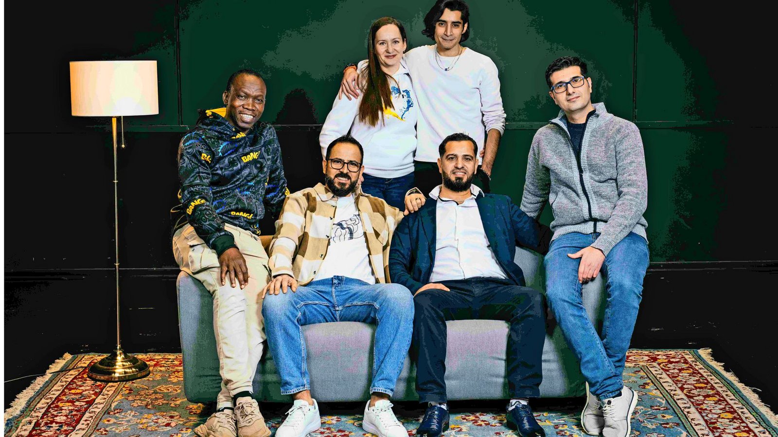 Die Protagonisten des AbendsFoto: Theaterhaus/Simon Wachter