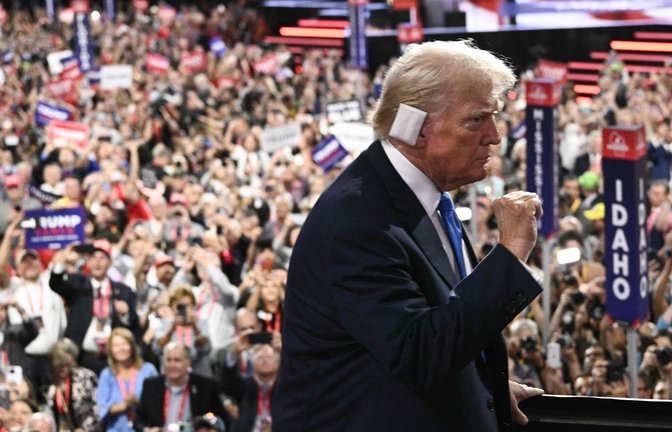 Bei den Wahlkampfauftritten von Donald Trump gibt es seit mehreren Wochen erhöhte Sicherheitsmaßnahmen.<span class='image-autor'>Foto: AFP/BRENDAN SMIALOWSKI</span>