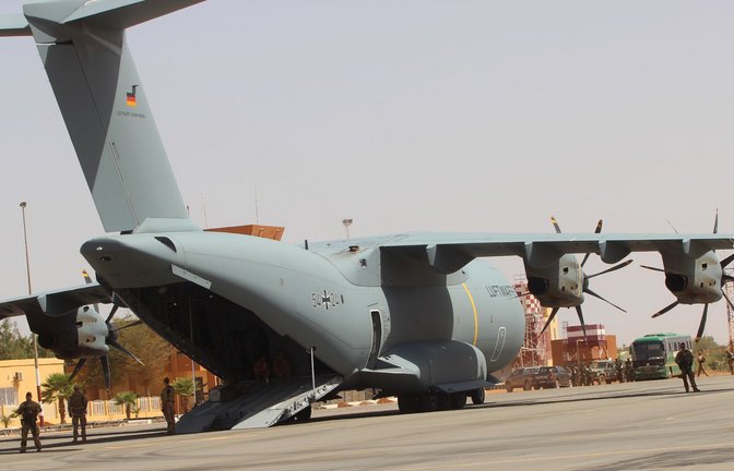 Zukunft offen: Kann die Bundeswehr ihr Westafrika-Drehkreuz im nigrischen Niamey behalten?<span class='image-autor'>Foto: StN/Christoph Reisinger</span>