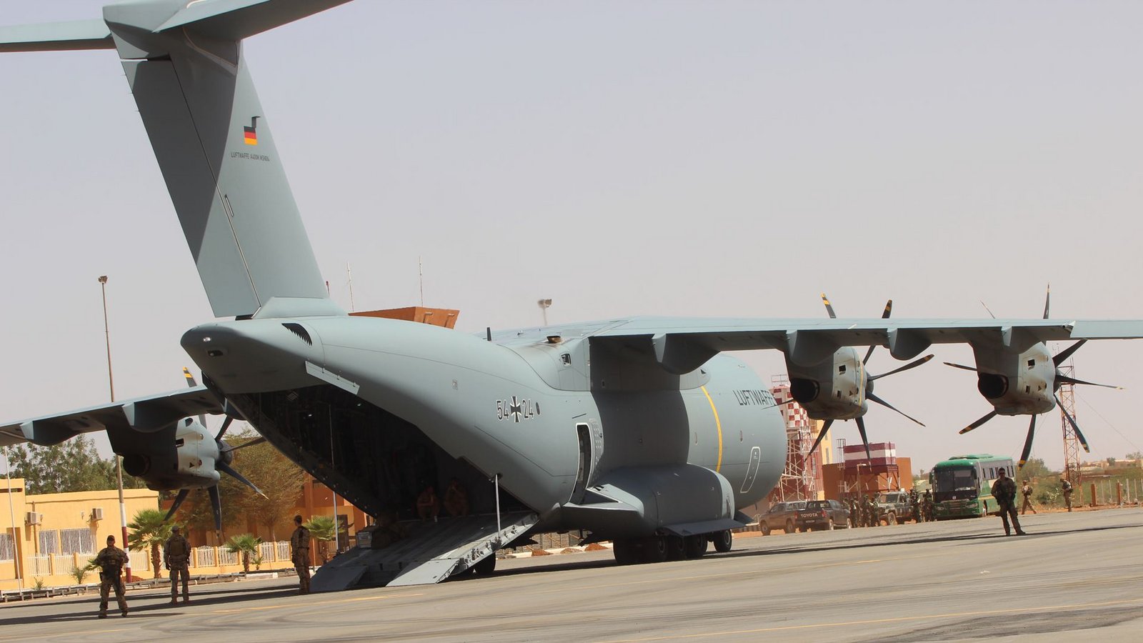 Zukunft offen: Kann die Bundeswehr ihr Westafrika-Drehkreuz im nigrischen Niamey behalten?Foto: StN/Christoph Reisinger Zukunft offen: Kann die Bundeswehr ihr Westafrika-Drehkreuz im nigrischen Niamey behalten?Foto: StN/Christoph Reisinger