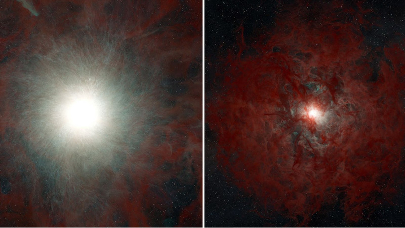 Ein heller Stern in der Andromedagalaxie ist kollabiert, ohne dass es zu einer Supernova kam. Stattdessen entstand direkt ein Schwarzes Loch (Illustration Nasa).Foto: © Keith Miller/Caltech/IPAC – SELab Ein heller Stern in der Andromedagalaxie ist kollabiert, ohne dass es zu einer Supernova kam. Stattdessen entstand direkt ein Schwarzes Loch (Illustration Nasa).Foto: © Keith Miller/Caltech/IPAC – SELab