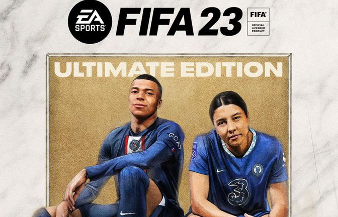 Erstmals ist mit Sam Kerr auf dem Fifa-Cover auch eine Spielerin abgebildet.<span class='image-autor'>Foto: EA Sports</span>