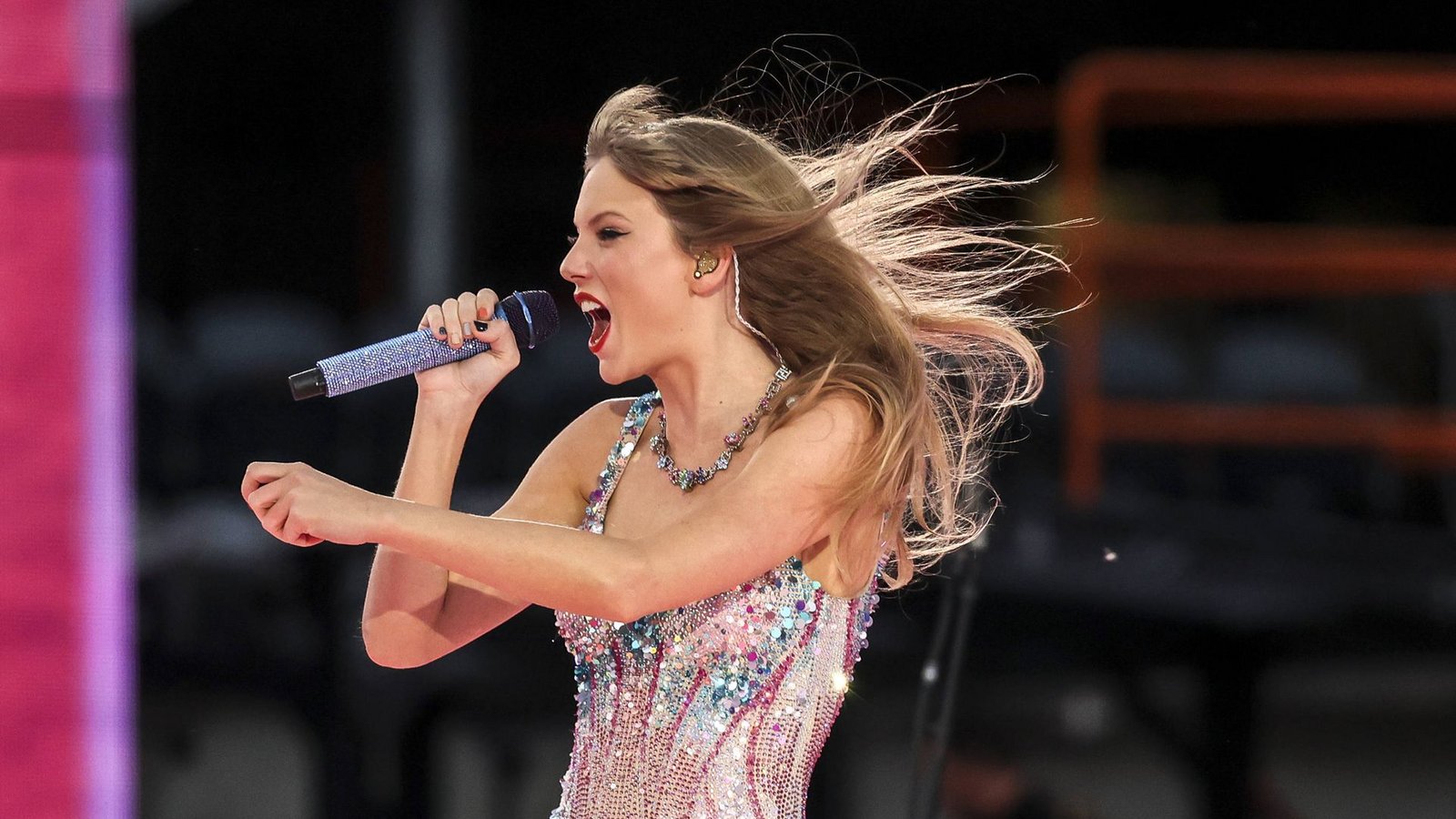 „Anti-Hero“-Sängerin Taylor Swift bei ihrer „Eras-Tour“ in Chicago, USA.Foto: IMAGO/ZUMA Wire/IMAGO/Shanna Madison „Anti-Hero“-Sängerin Taylor Swift bei ihrer „Eras-Tour“ in Chicago, USA.Foto: IMAGO/ZUMA Wire/IMAGO/Shanna Madison